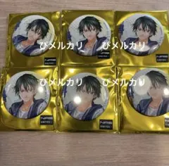 新テニスの王子様 学プリ ドキサバ 記念展 缶バッジ 越前リョーマ 4種