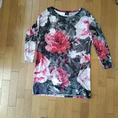 Paul & Joe 花柄五分袖チュニックのサムネイル