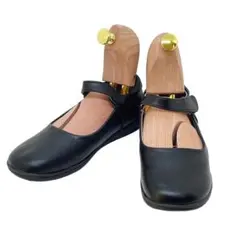 ドレスシューズ キッズ パンプス ガールズ 37 マットブラック 黒 フォーマル