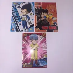 ドラゴンボール　カード　ベジータ　悟空　ブルマ