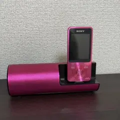 SONY Walkman NW-S313 ピンク 本体 スピーカーセット - メルカリ