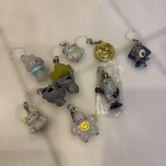 グレー めじるしアクセサリー10個セット