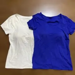 UNIQLO ブラトップ 半袖 Tシャツ 2枚セット XL 新品未使用品のサムネイル