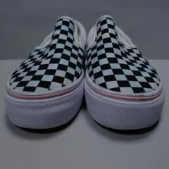 バンズVANSヴァンズ厚底SLIPONスリッポン25タイダイ柄チェッカーフラッグ