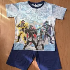 仮面ライダービルド　光る半袖パジャマ120cm