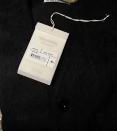 モヘアカーディガンブラック