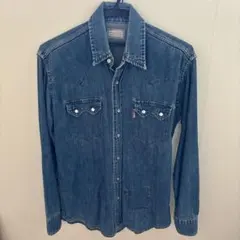 BLUE BLUE メンズ　デニムブルー 長袖シャツ　サイズ1