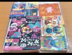 平成レトロ　ディズニーまとめ売り　メモ&ミラーセット