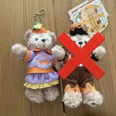 ディズニー ハロウィン シェリーメイ ぬいぐるみ キーホルダー