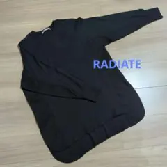 RADIATE 黒 長袖 トップス　オーバーサイズ　Мサイズ