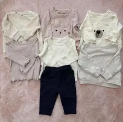 60 70 ベビー服 まとめ売り 7点 保育園着