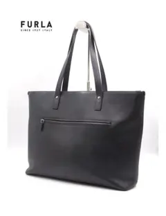 ✨FRULA　フルラ　トートバッグ レザー　A4　ブラック