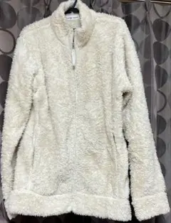 アイボリーフリースジャケットレディース