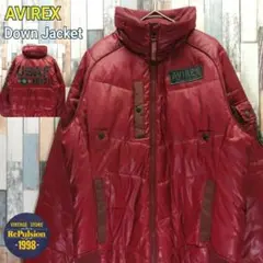 2026年最新】AVIREX カラー：レッド系 メンズ ダウンジャケットの人気