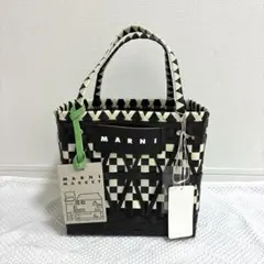 未使用品 MARNI STENCIL BAG ブラックのサムネイル