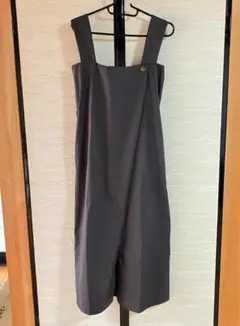 レルビエ ロングワンピース ジャンパースカート フリーサイズ