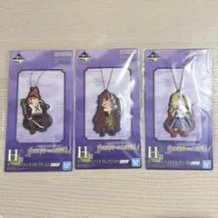 【匿名配送】一番くじ　ラバーマスコット　ワンピース　ドレーク　キッド　ホーキンス