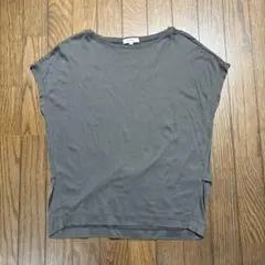 PLST グレー ノースリーブ Tシャツ サイズS