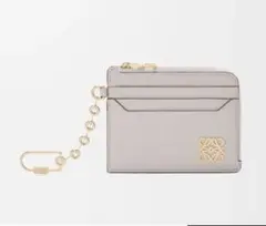 極美品＊アナグラム スクエア コインカードホルダー　ライトゴースト コインケース