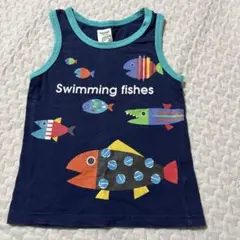 motherways 魚柄 タンクトップ 110cmのサムネイル