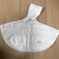 ジェラートピケ  ベビー ポンチョ ケープ