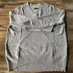 ニコアンド Vネックニット　3