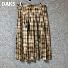 DAKSチェック柄プリーツスカートのサムネイル