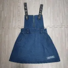ANAPGIRL ジャンバースカート Sサイズ デニム