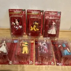 ディズニー　クリスマスオーナメントくじ　7体セット