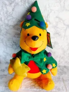くまのプーさん クリスマス ぬいぐるみ SEGAのサムネイル