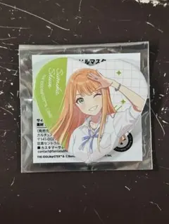 学園アイドルマスター　学マス　ハート型缶バッジ　紫雲清夏