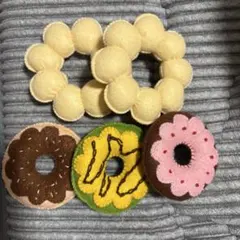 フェルトドーナツ ハンドメイド おままごと
