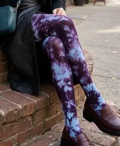 UNITED ARROWS　ユナイテッドアローズ　タイダイ　タイツのサムネイル