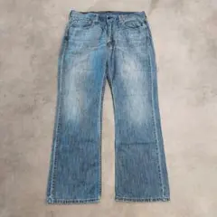 リーバイス527 Levis W36 フレアデニム 青 古着 ブーツ 20206