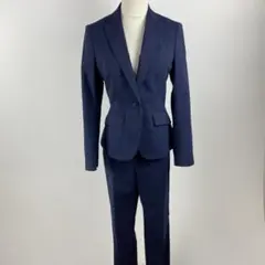 訳有美品 THE SUIT COMPANY パンツスーツセットアップ チェック柄