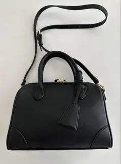 LOWRYSFARM ヴィンテージフウボストンバッグ ブラック