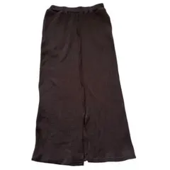 antiqua アンティカ　ワッフル素材 コットン100％　ロングスカート