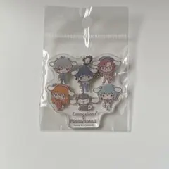 エヴァンゲリオン　シナモロール　コラボ　アクリルキーホルダー　シナモンロール