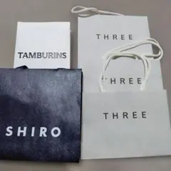 SHIRO THREE TAMBURINS ショップ袋セット