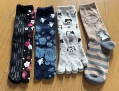 レディース用　くつ下　4足セット