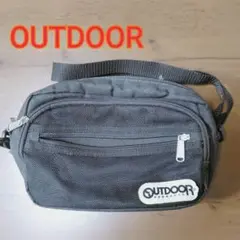 ショルダーバッグ　アウトドア　OUTDOOR ブラック　黒