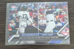 topps now MLB aaron judge jazz chisholm