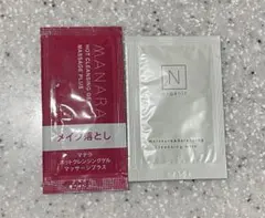 マナラ　ホットクレンジング　とN organic クレンジングミルク