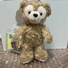 新品未使用　ダッフィー　ぬいぐるみストラップ　キーホルダー　バッジ