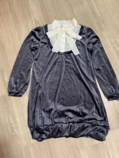 CINEMS CLUB新品ベロアワンピース