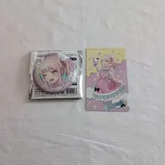 プロセカ　暁山瑞希　グリッター缶バッジ　エピカ　たまごっちコラボ