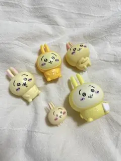 ちいかわ うさぎ フィギュア まとめ売り 5点セット ガチャ 可愛い インテリア