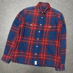 DESCENDANT MILPITAS CHECK LS SHIRT size2