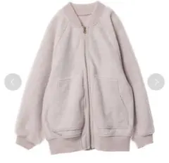 【momo様専用】ダブルクローゼットFリバーシブルフェイクエコムートンブルゾン