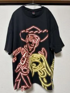 BABY DOLL トイストーリー　ウッディ　蓄光プリントTシャツ XL